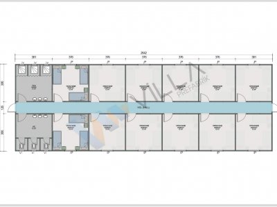 Prefabricated Dormitory 475 m²